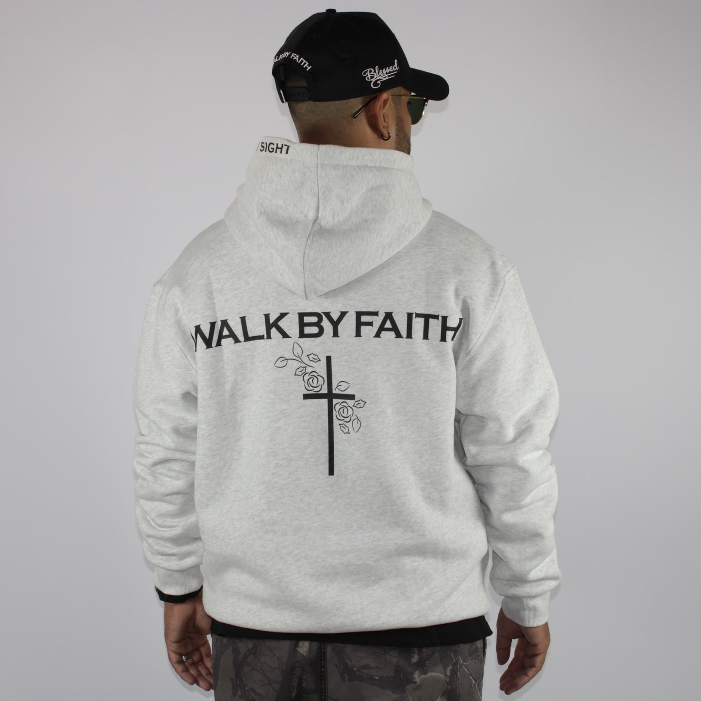 WALK BY FAITH PREMIUM UNISEX HOODIE