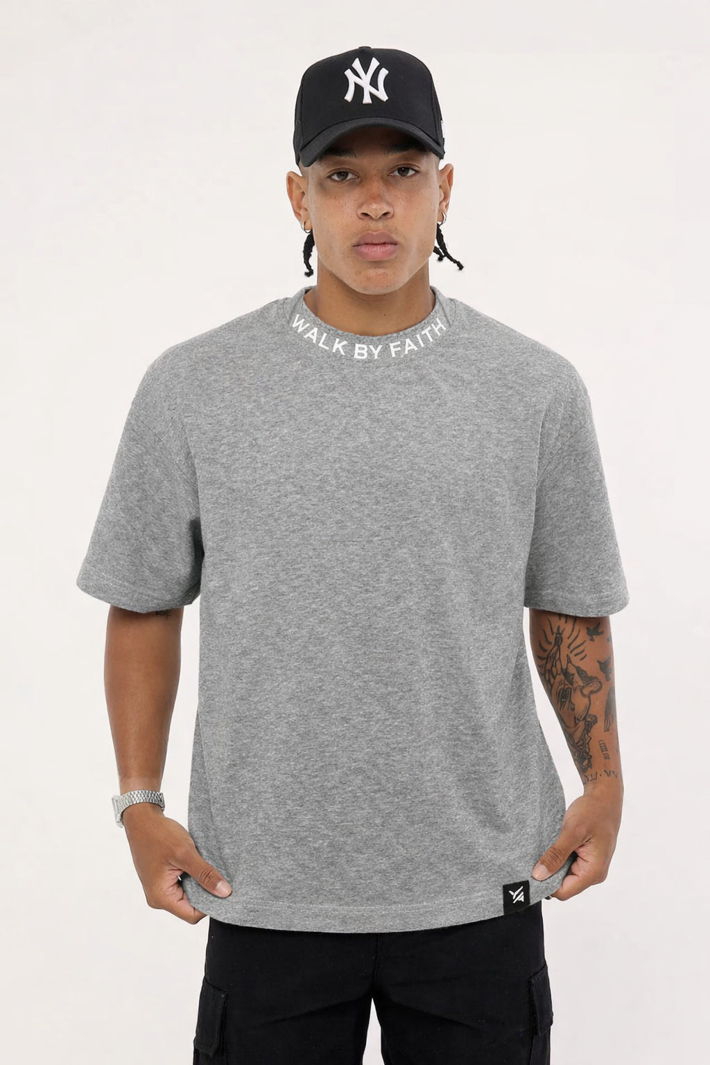 Camiseta Premium Caminar Con Fe
